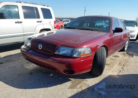 2004 Mercury Marauder from USA, damaged, VIN 2MHHM79VX4X652289